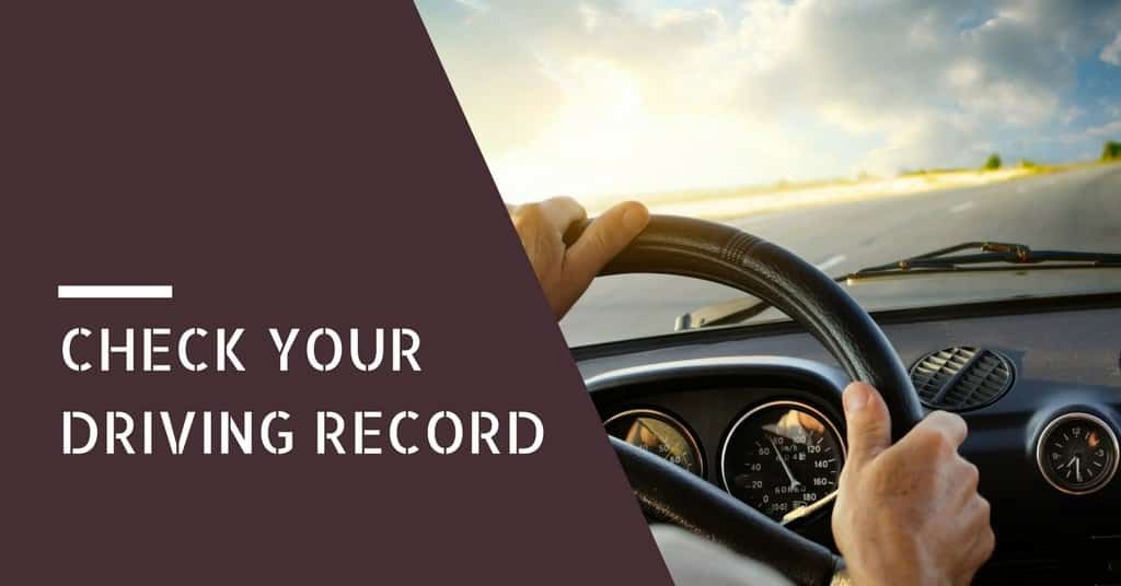 How to Check your Driving Record