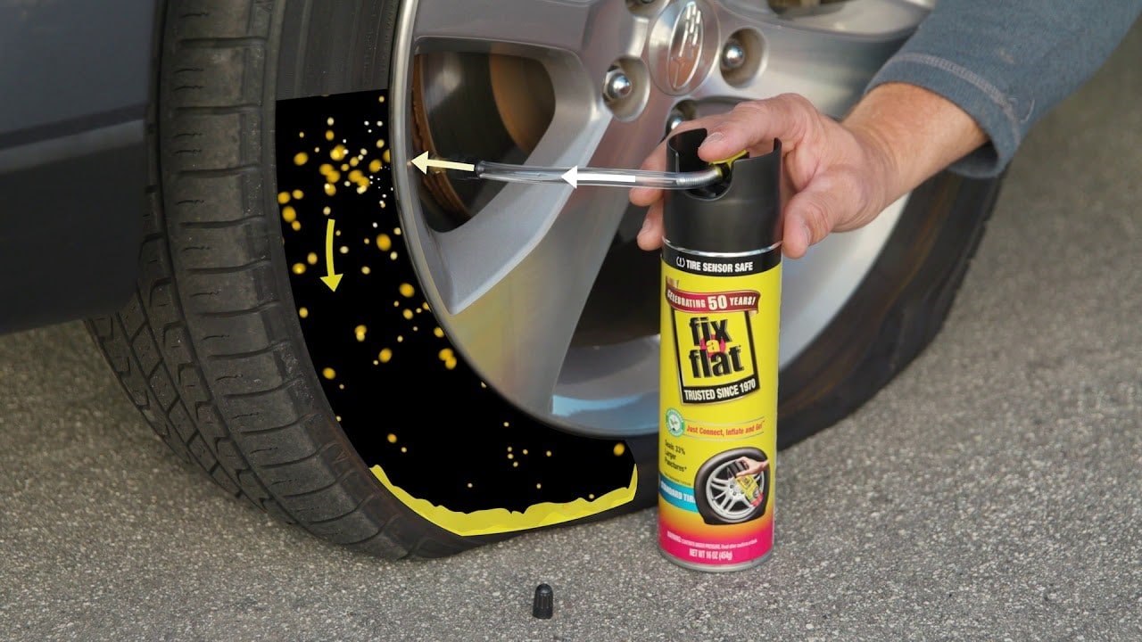 What is the fix-a-flat in tires?