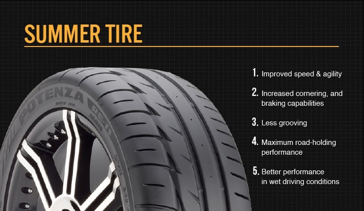 What are summer tires