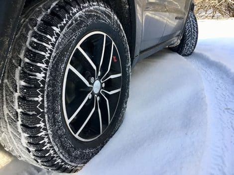 The tires can handle all conditions