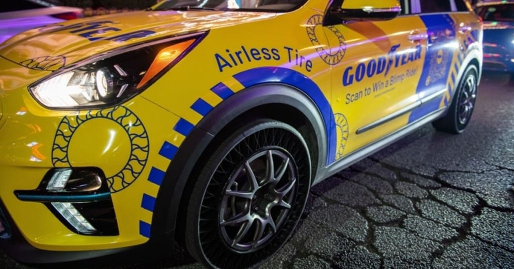 Goodyear's Airless Tires Hit the Vegas Strip