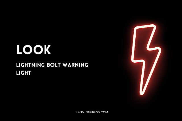 Lightning Bolt Warning Light Look