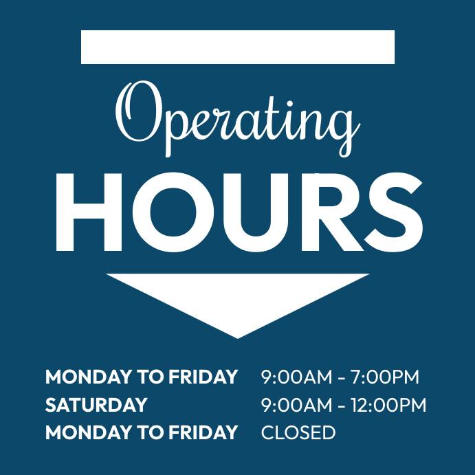 Operating Hours