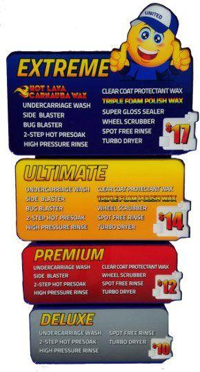 Standard Car Wash Packages